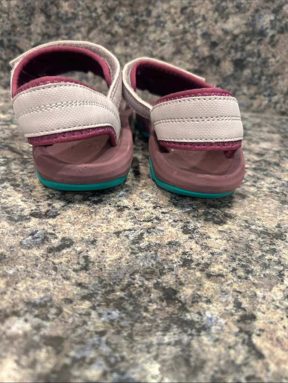 Teva Kids Purple and Teal Adjustable Strap Sandals